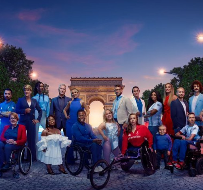 Fats is part of Channel 4's Paralympic Games presenting team