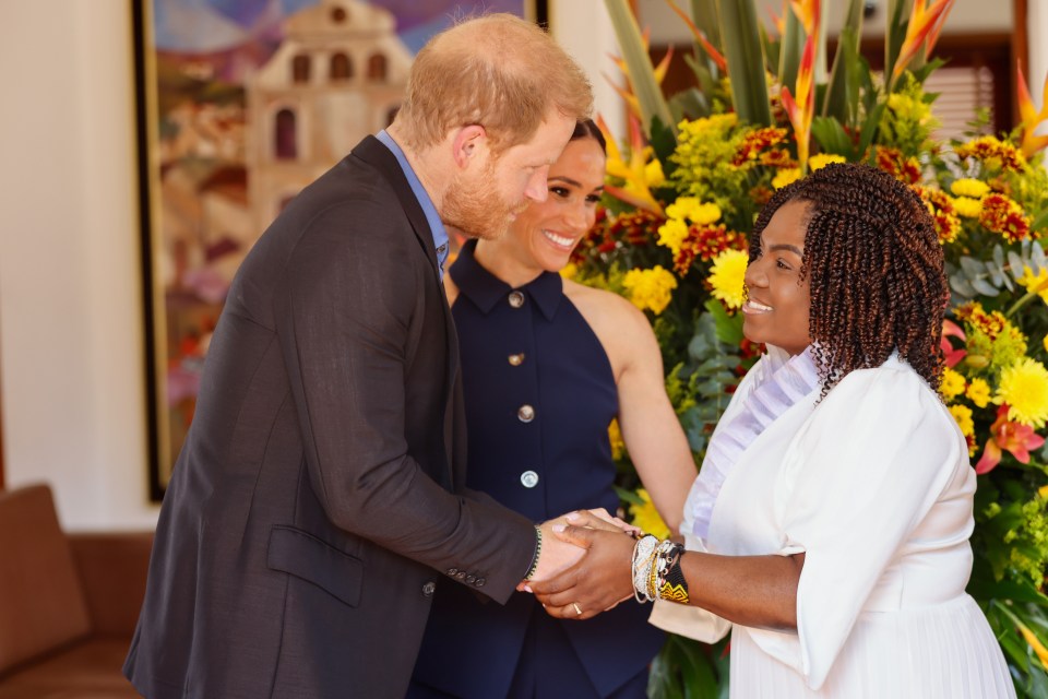 They were greeted by Vice President Francia Márquez