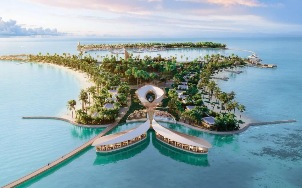 The resort will have the Maldives first dedicated superyacht marina