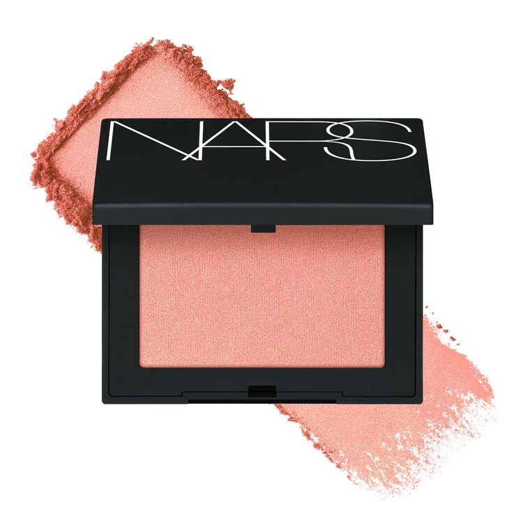 This powder blush is easy to apply and blend