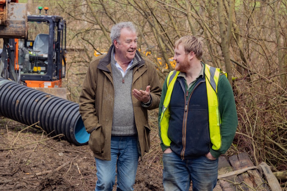 Alongside getting the pub ready for opening, Jeremy has been working hard at Diddly Squat farm