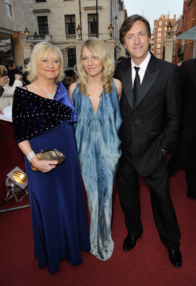 Chloe says she has spent every weekend with parents Judy Finnigan and Richard Madeley following her break-up