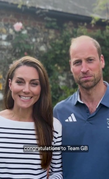 a man and a woman are posing for a picture with the caption congratulations to team gb