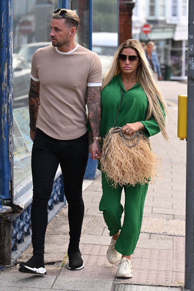 Katie Price and Carl Woods split for good last year