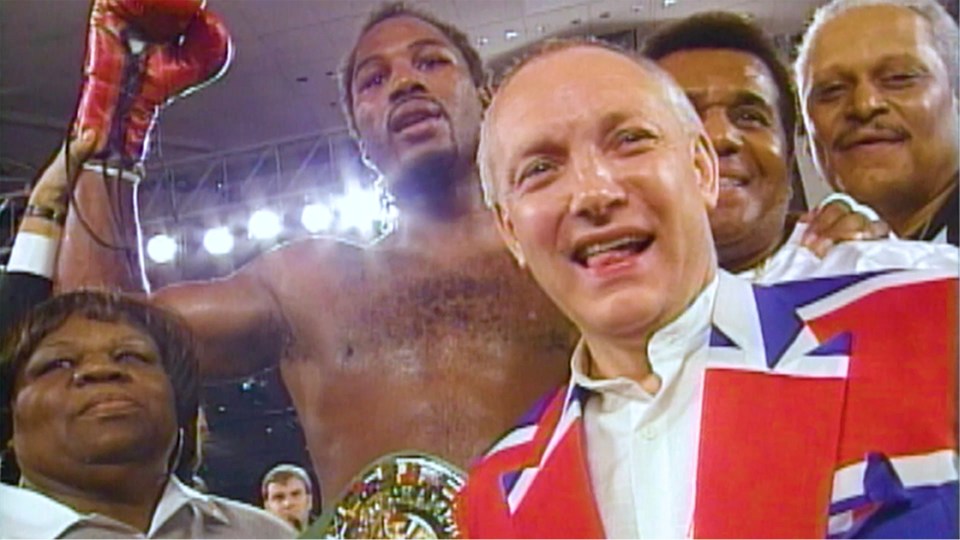 Lennox became the undisputed heavyweight champion of the world under Kellie's tutelage