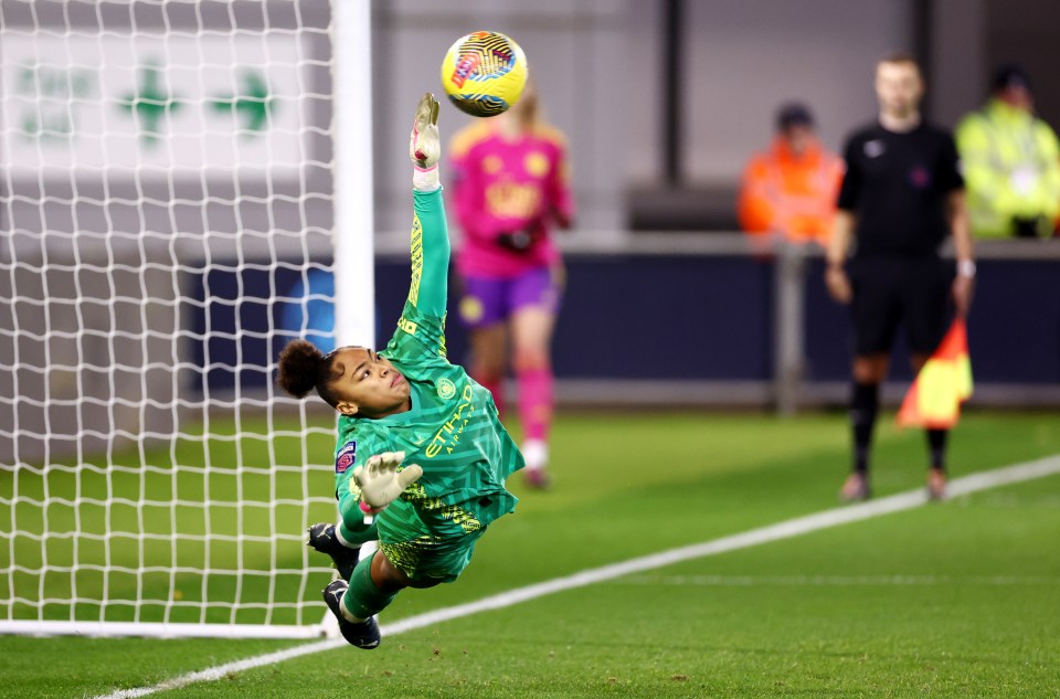 Khiara Keating is one of two Manchester City players nominated by the PFA for their women's young player gong