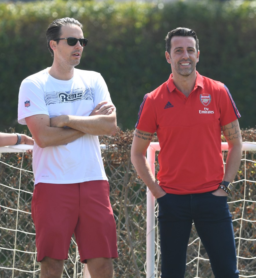 Edu joined Arsenal in 2019 as the club's technical director