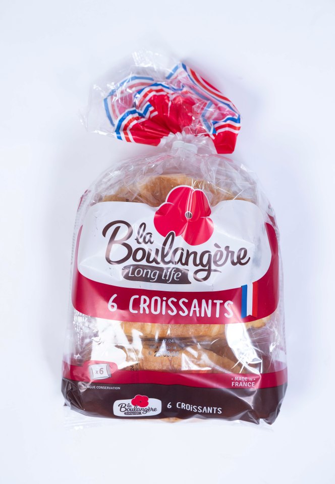 These long life croissants are good to eat on the go