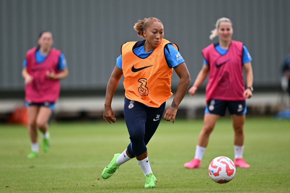 The Blues forward finished as the second-highest scorer in the WSL last season helping Chelsea win a seventh league title