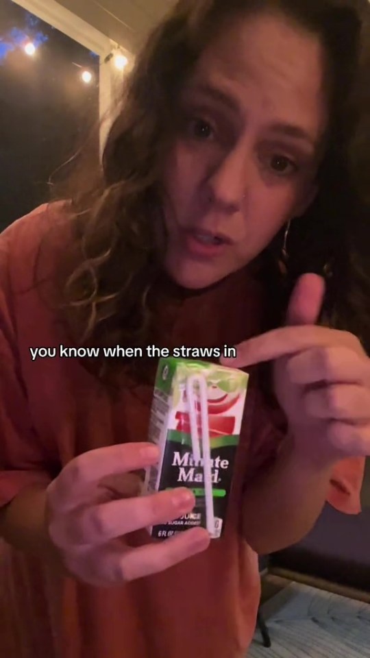 Jessica was stunned when she learned a clever juice carton hack at a baby shower