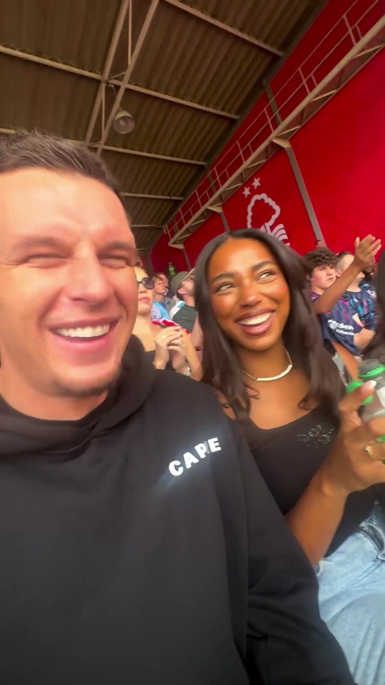 Love Island star Wil Anderson took fans inside his trip to the City Ground