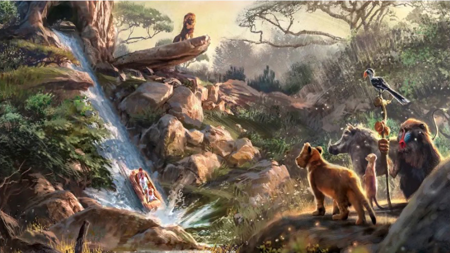 A new Lion King water ride will also be coming to the French theme park