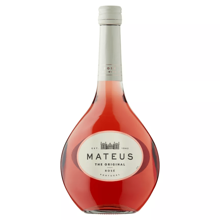 The Mateus rosé is a terrifically timeless tipple for all