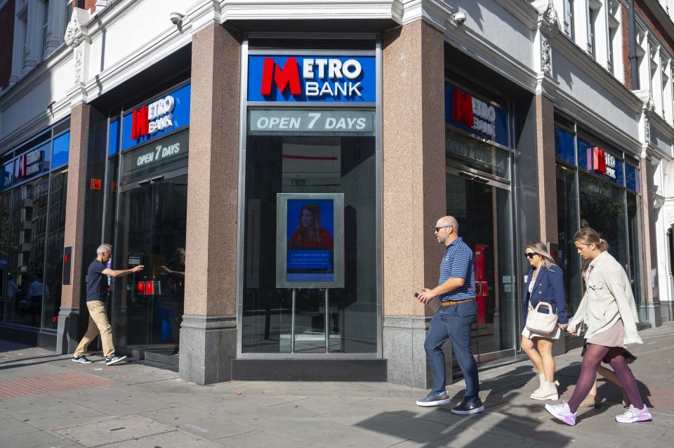 Metro Bank will start charging customers to use their debit card abroad this month