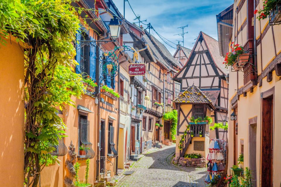 Eguisheim has been described as like a "real-life Disneyland" by some visitors