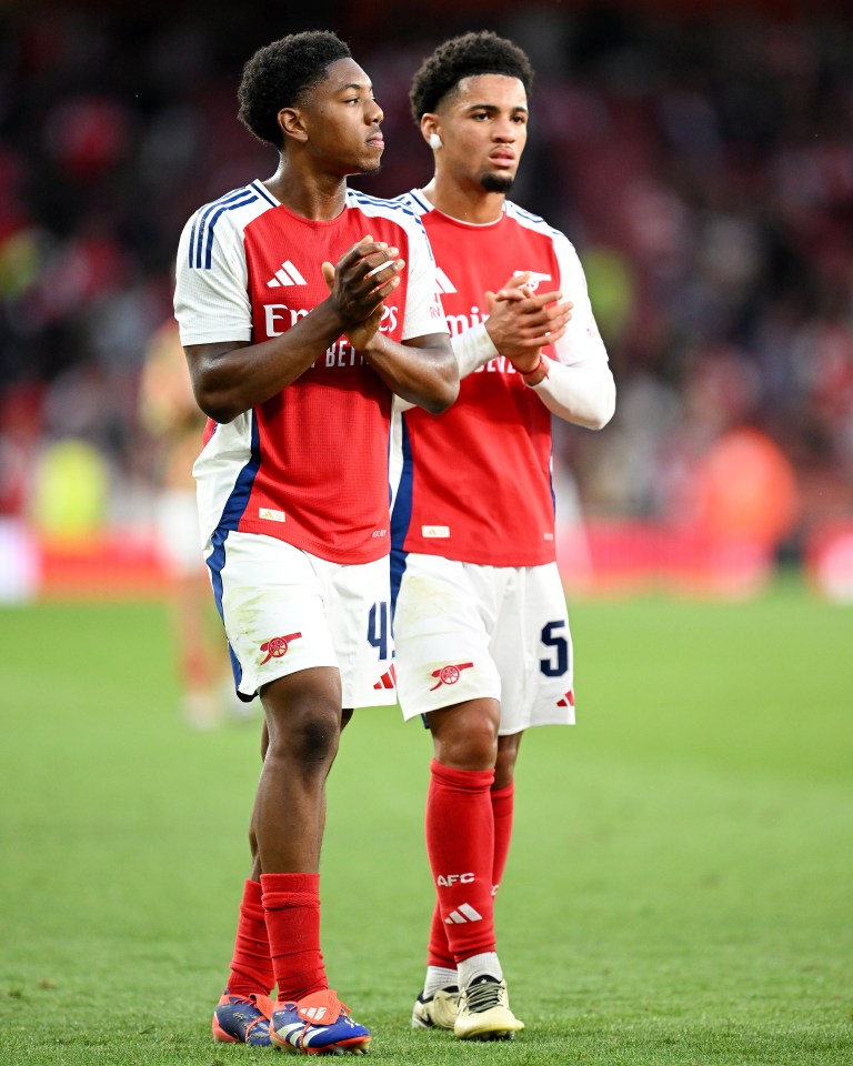 Nwaneri and Lewis-Skelly are highly rated by Arteta