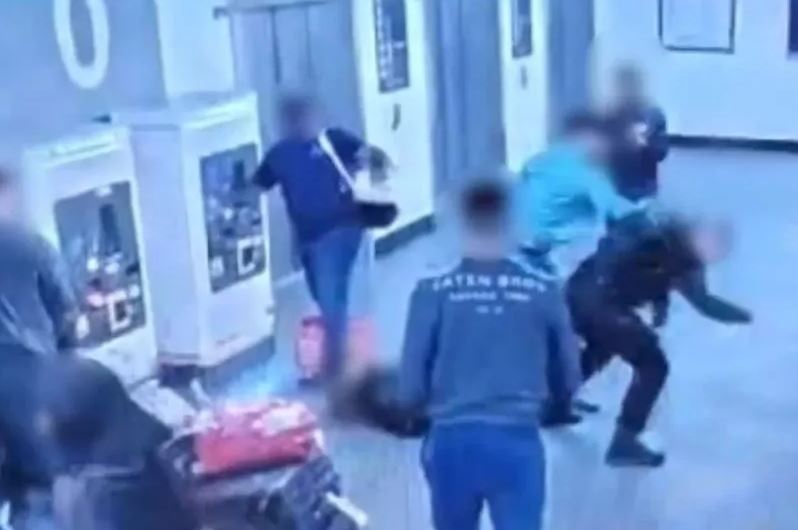 Violent scenes at Manchester Airport left the British public shocked and appalled