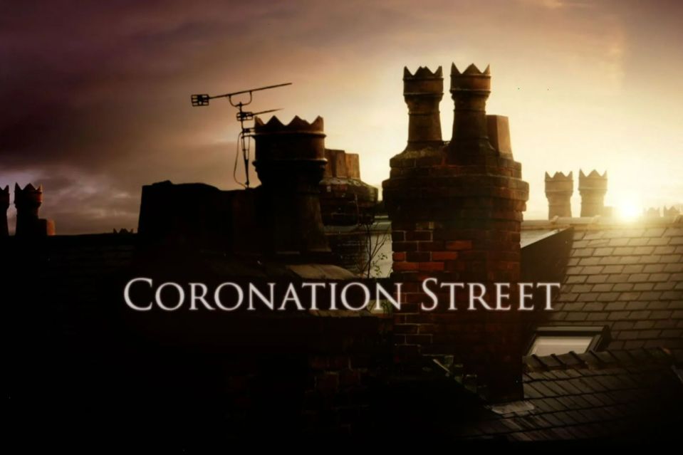 a picture of a roof with the words coronation street on it