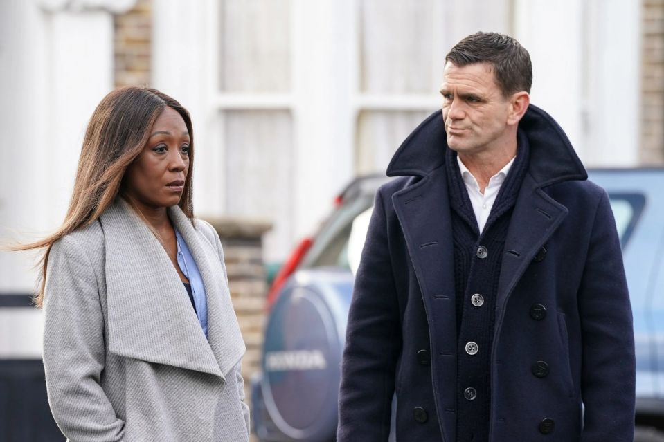 Diane left fans swooning over the throwback snap with Scott Maslen