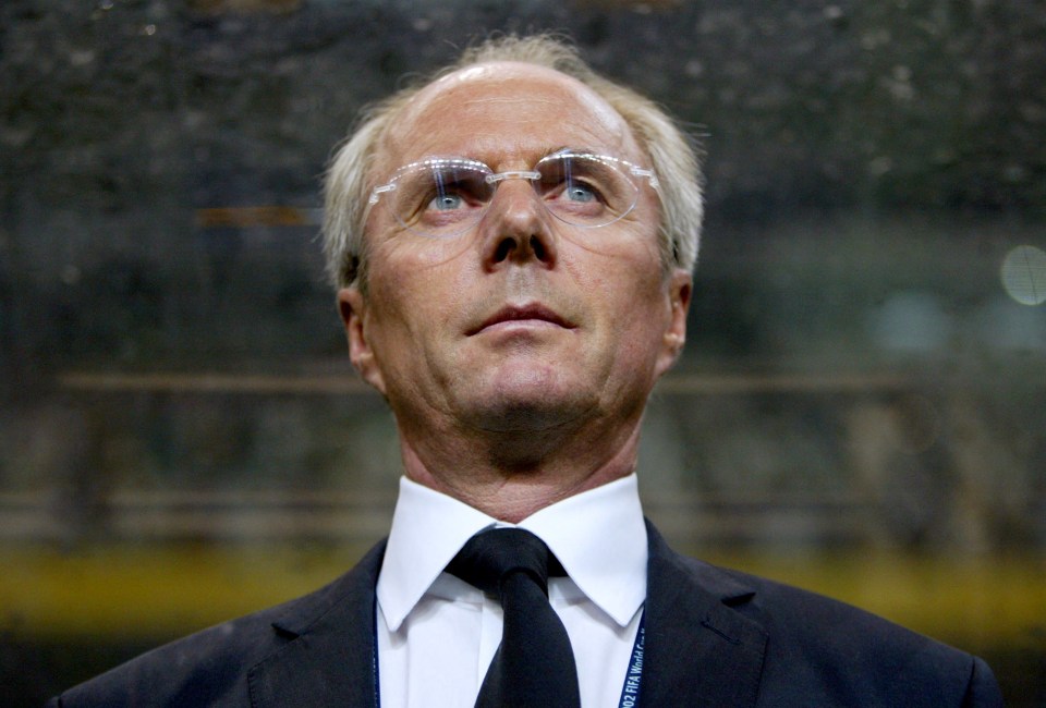 Former England manager Sven-Goran Eriksson has died aged 76