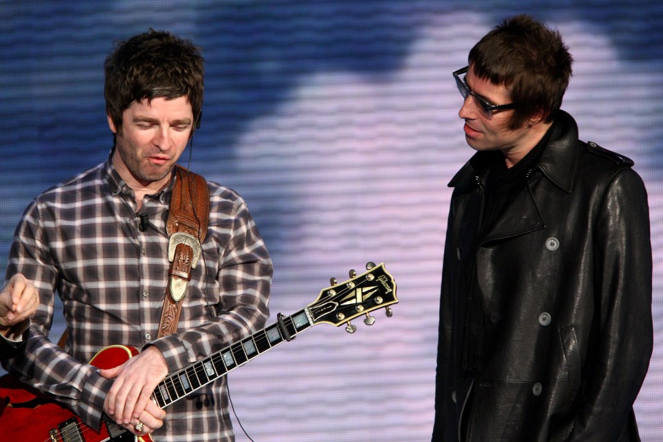 Noel Gallagher and Liam Gallagher, pictured in 2009 are releasing a new album within days