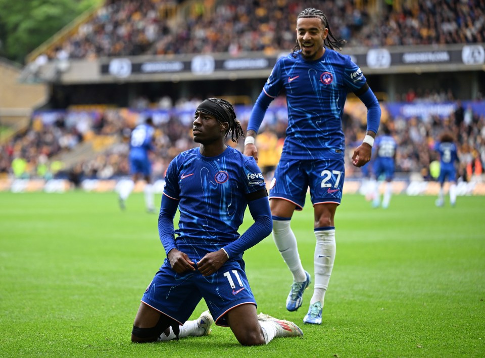 The winger celebrated in front of a hostile Molineux crowd