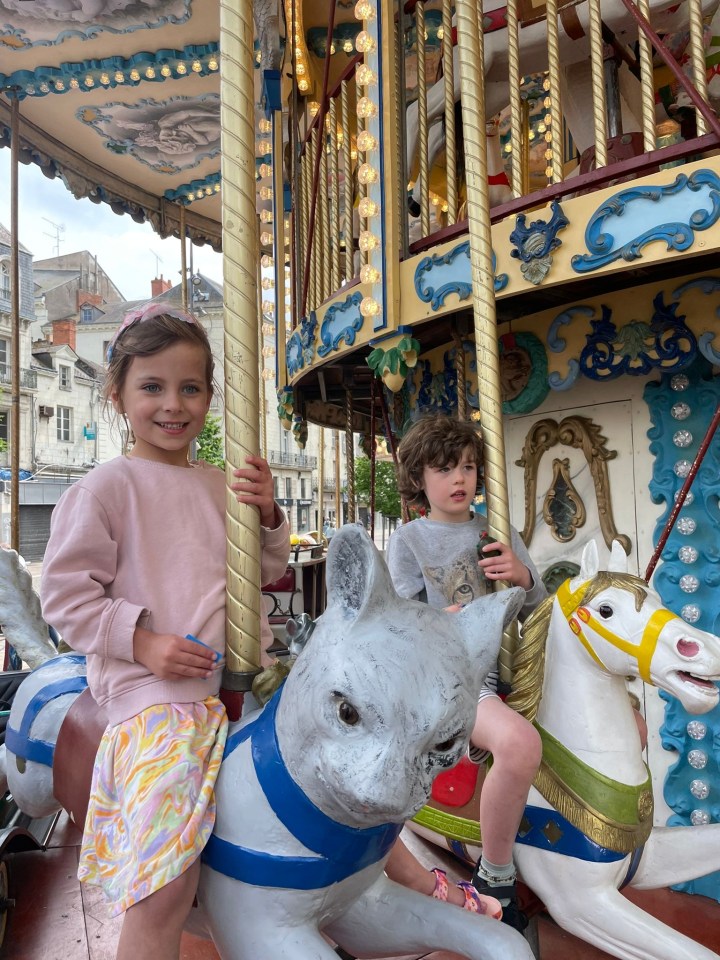 Taking the ferry is definitely the right choice when taking the kids with you