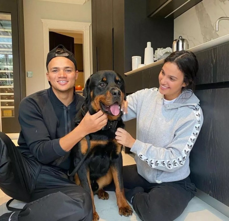 Jenas, Penfold and the family dog