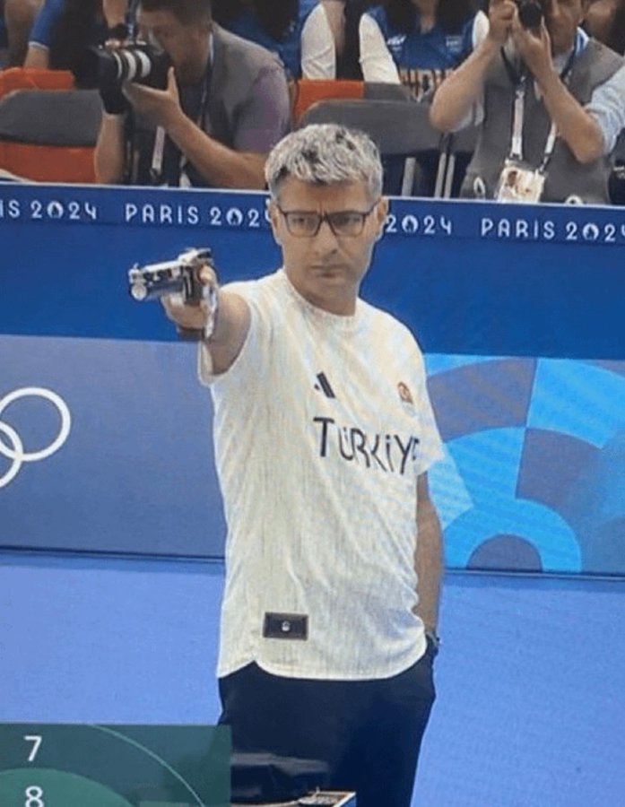 Turkish pistol shooter Yusuf Dikec shot his way to silver