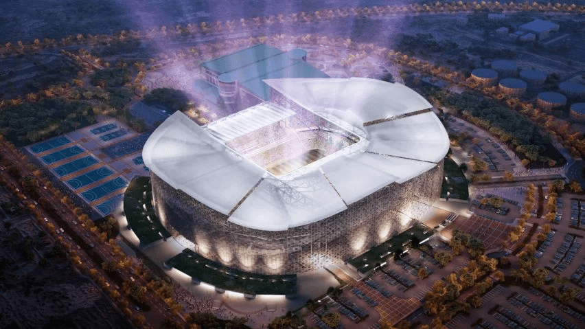 The King Khalid University Stadium will have a spectacular show of lights