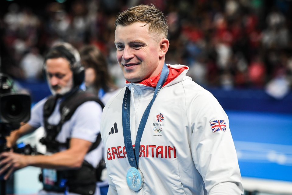 Peaty claimed a silver medal last Sunday despite feeling unwell