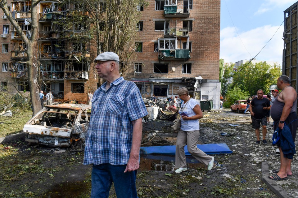 Residents of Kursk have been forced to evacuate their homes due to the fighting