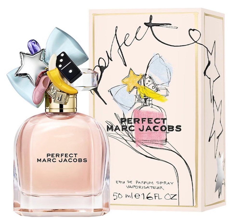 The Marc Jacobs Perfect fragrance is retailing for just £44.99 at The Fragrance Shop