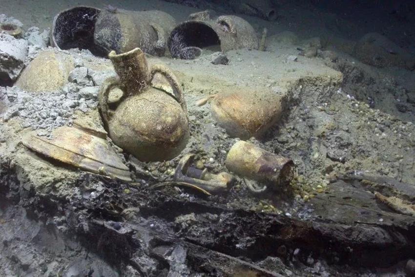 The 600-year-old pirate ship was discovered at the bottom of the Mediterranean Sea