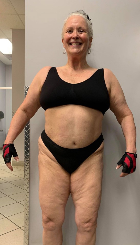 The 69-year-old said bodybuilding saved her after she survived a traumatic assault