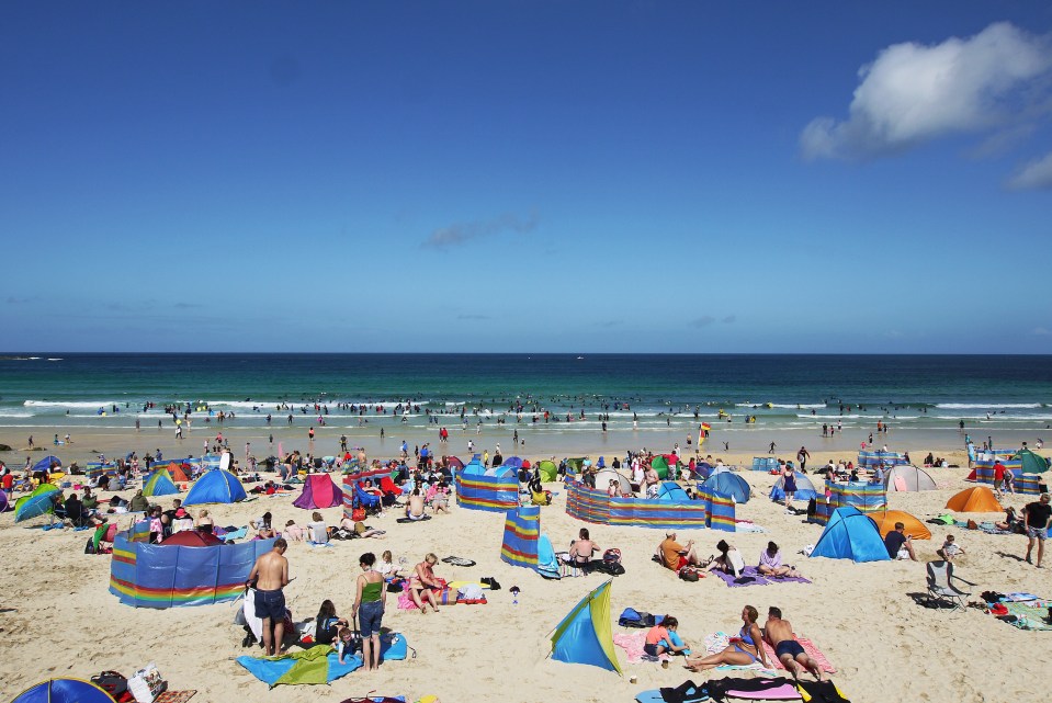 Cornwall has become a hotspot for Brits holidaying in the UK