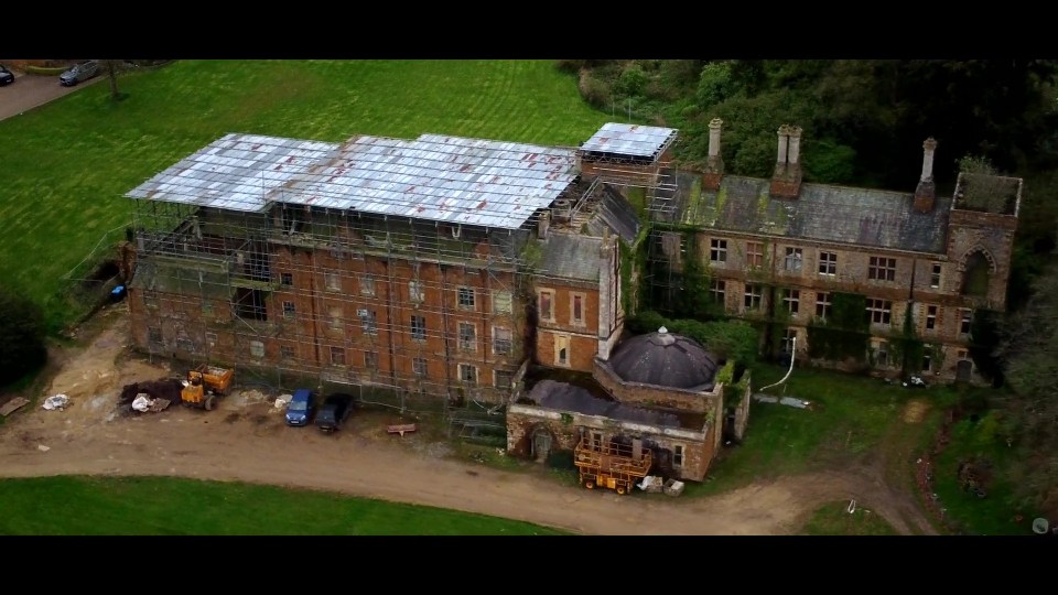 The portrait was found at the Great Tew Estate, Oxfordshire