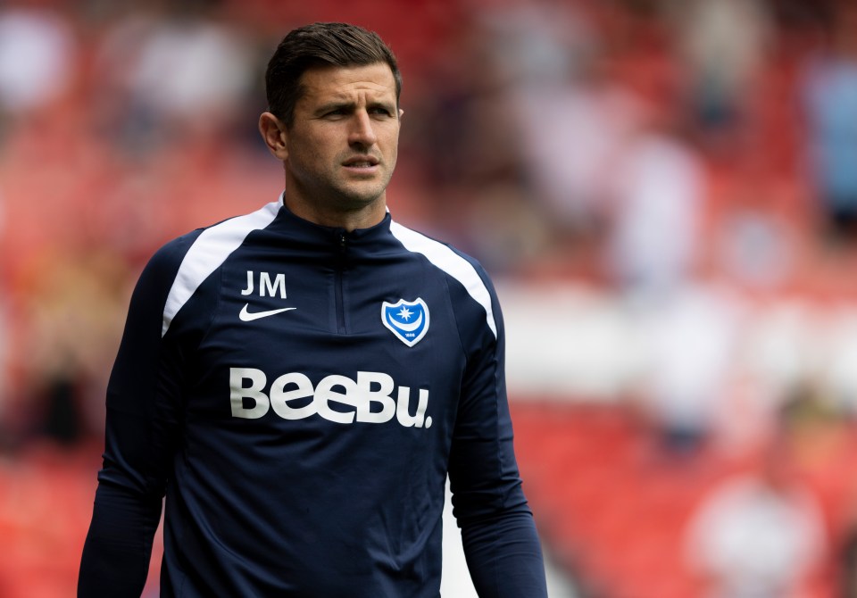 John Mousinho guided Portsmouth to promotion