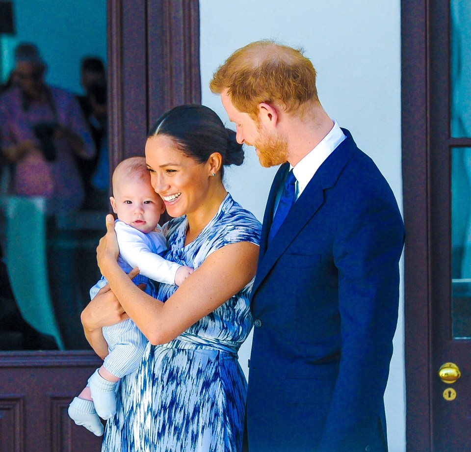 Prince Archie Harrison Mountbatten-Windsor, son of Harry and Meghan