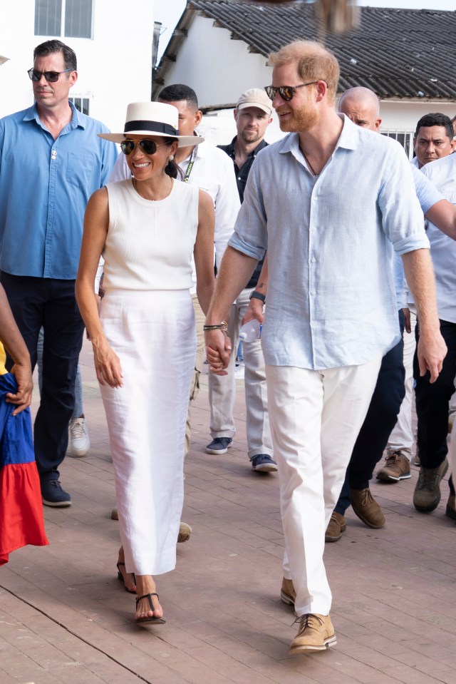 Prince Harry and Meghan Markle have just returned from their four-day Colombia tour