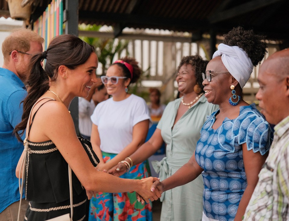 The Duke and Duchess of Sussex were invited on the 'faux-royal' tour by the Vice President of Colombia