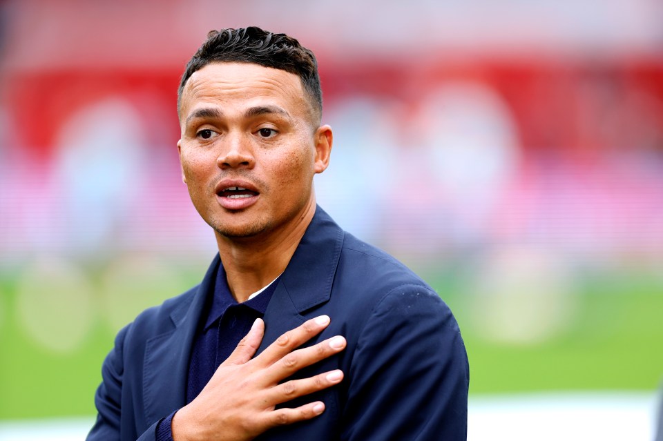 Jenas at the City Ground in October last year