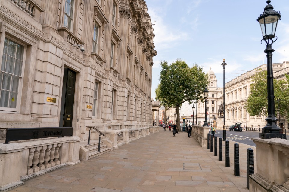 The Treasury loo is said to have 'historical significance'