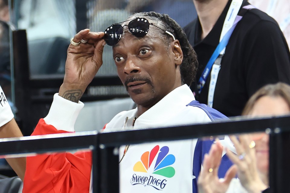 Rapper Snoop Dogg has really been getting into the festivities at Paris 2024