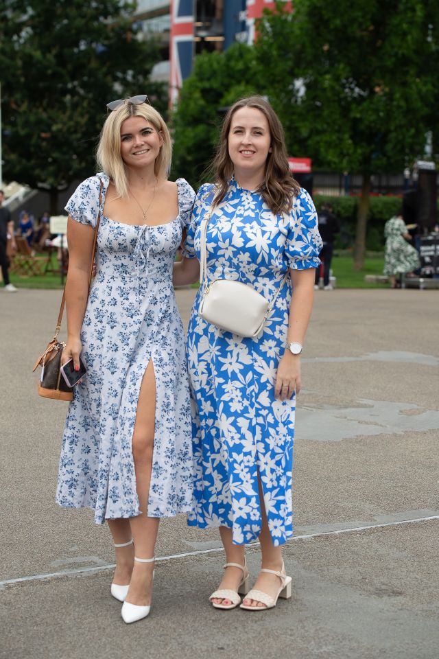 Floral was all the rage for many revellers at the summer festival