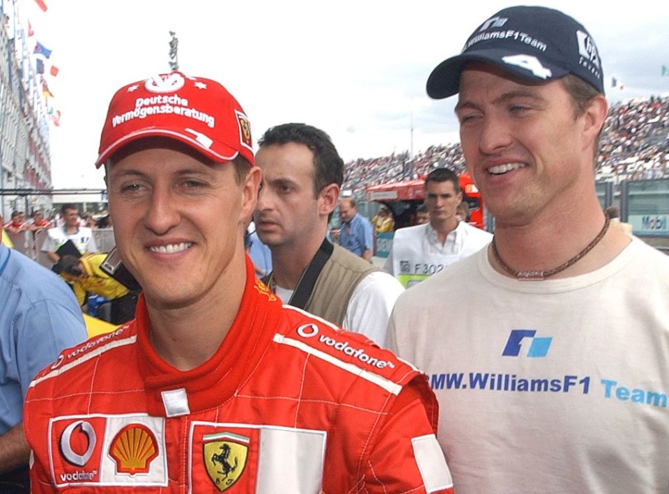 Ralf Schumacher is the younger brother of seven-time world champion Michael Schumacher