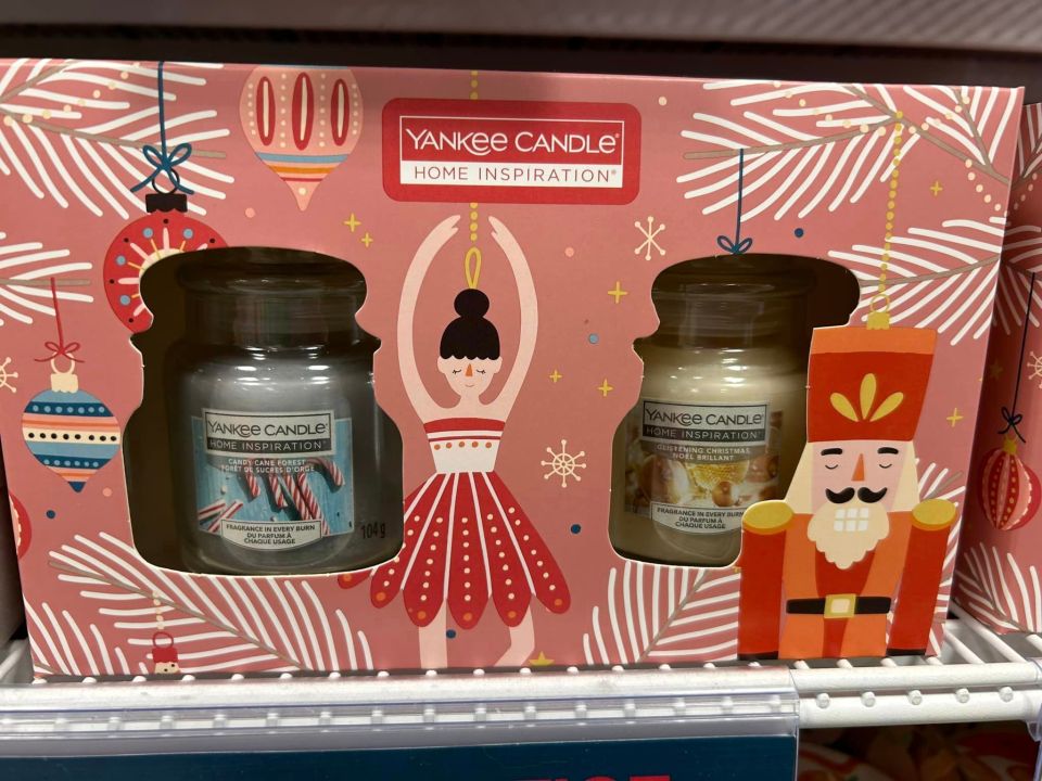 Christmas candles have been unearthed in Home Bargains