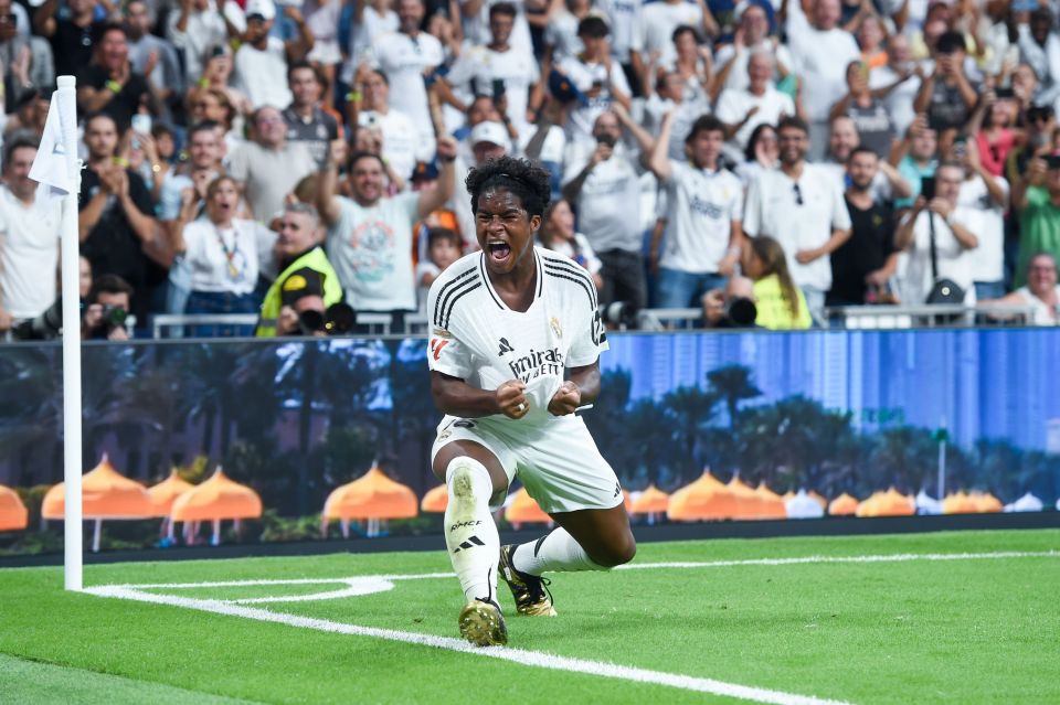 The 18-year-old came off the bench to score his first Real Madrid goal against Real Vallodolid