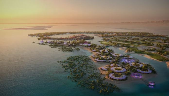 The Saudi getaway will see numerous hotels and villas along the coastline