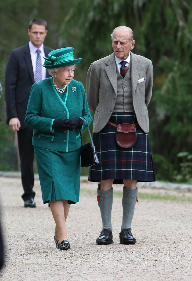 Standing outside Crathie Church near Balmoral, the Queen said she hoped people would 'think very carefully' ahead of the Scottish vote